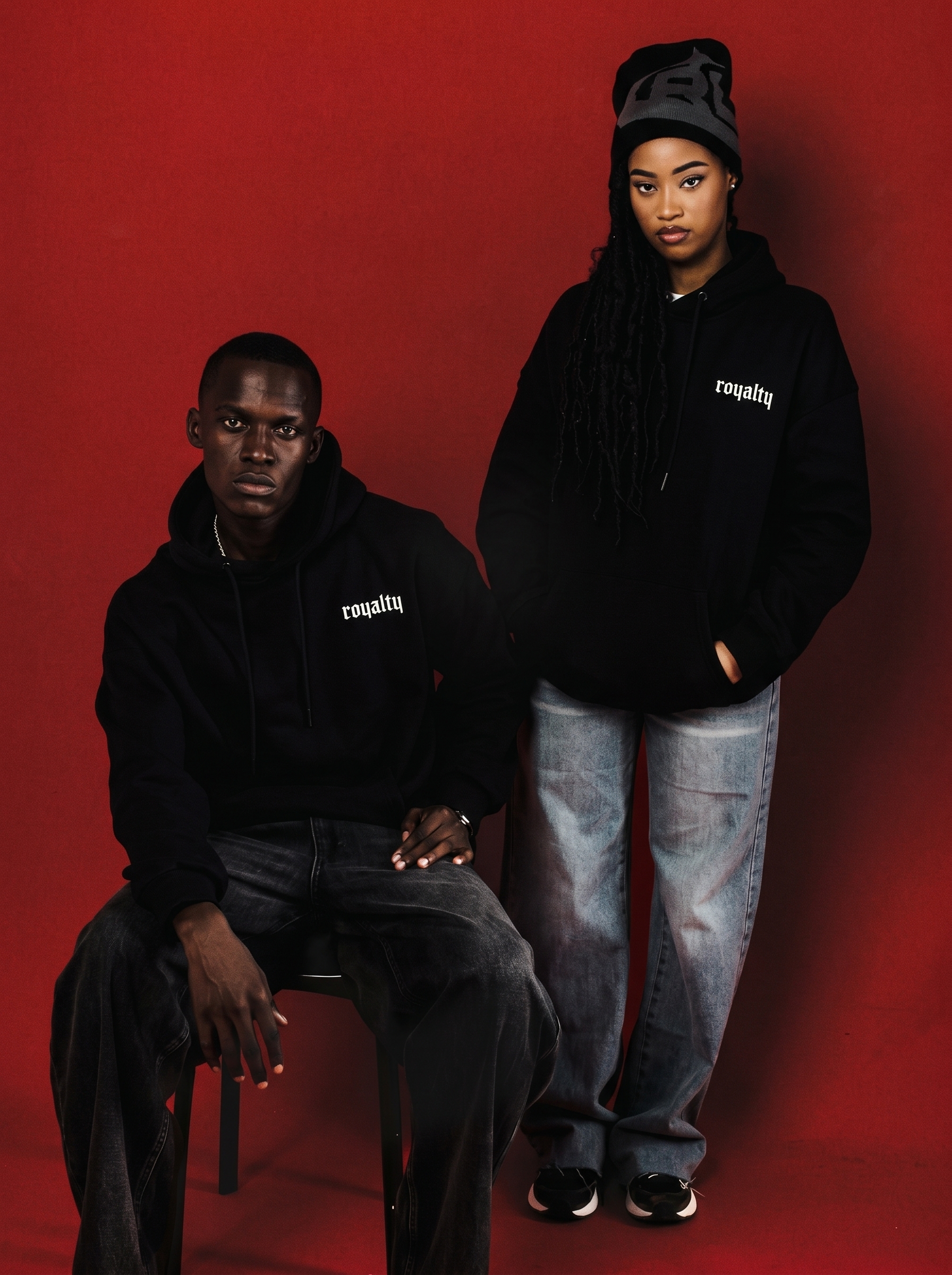 Stay Focus hoodie set